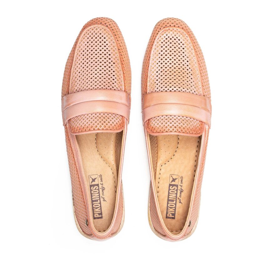 Women's Pikolinos ALMERIA Loafers Pink | NZ Q85Q017